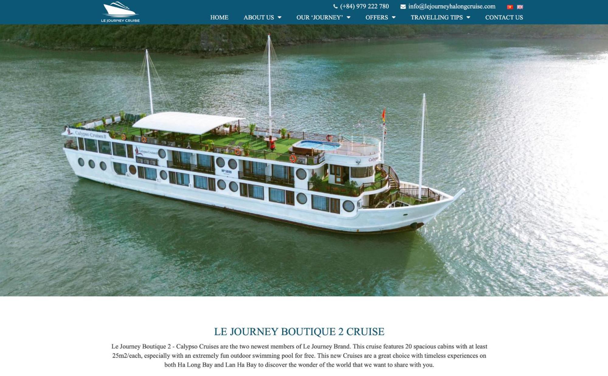 فندق Le Journey Elegance Cruise ها لونغ المظهر الخارجي الصورة